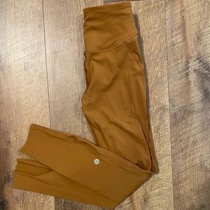 Lululemon Fast and Free High Rise Crop size 0 23” length